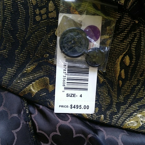 🚬Pink Tartan NWT Smoking Jacket Blazer - Picture 4 of 7